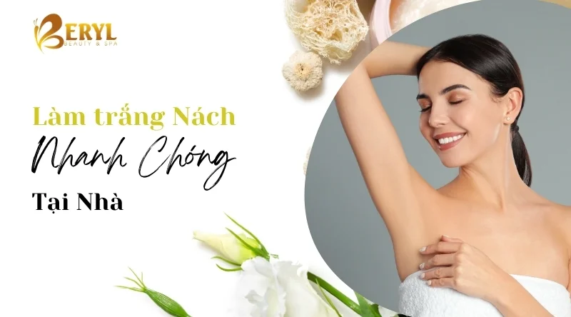 Cách làm trắng nách