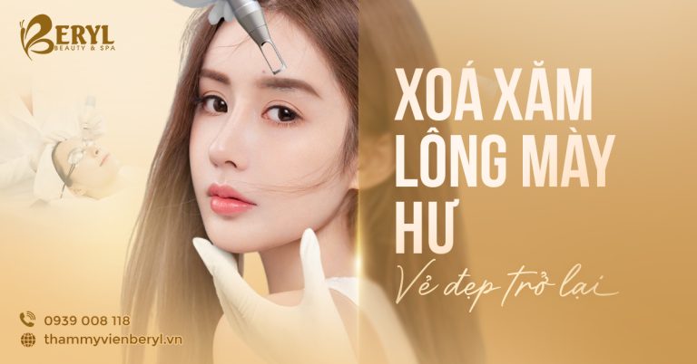Xoá xăm lông mày