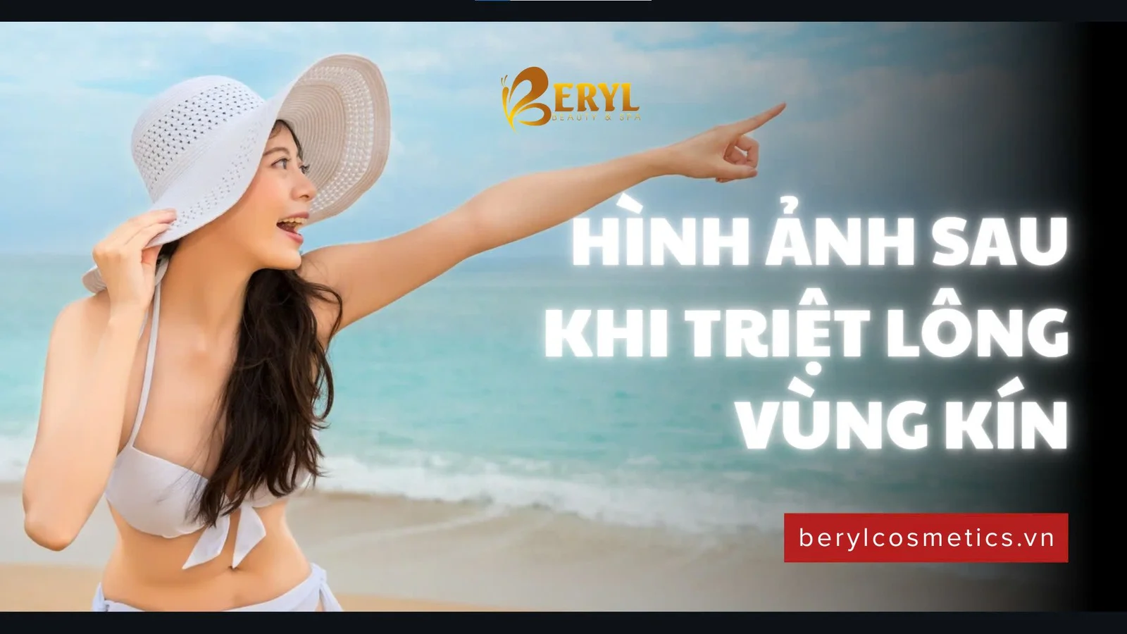 Hình ảnh sau khi triệt lông vùng kín