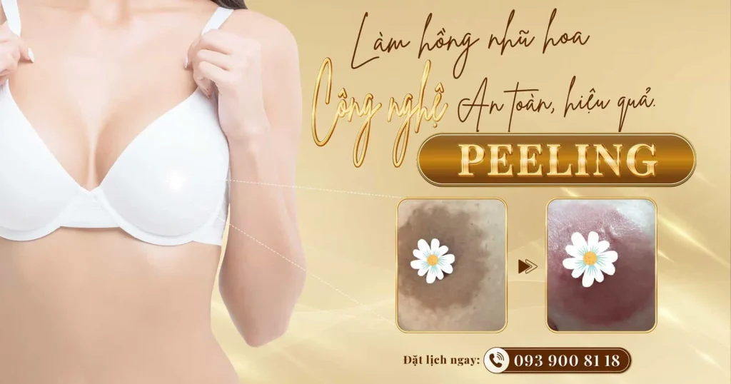 Làm hồng nhũ hoa
