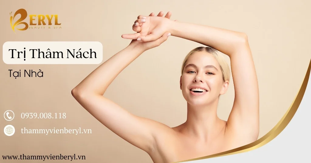 trị thâm nách tại nhà