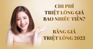 Bảng giá triệt lông