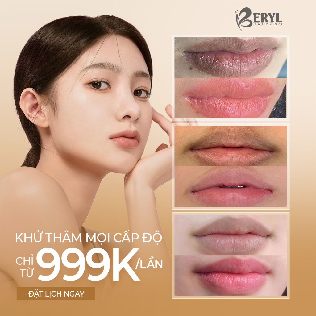 Giá khử thâm môi tại Beryl