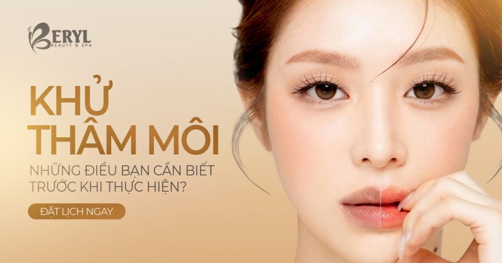Trước khi khử thâm môi bạn cần biết điều gì?